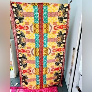 Beautiful cotton lined throw